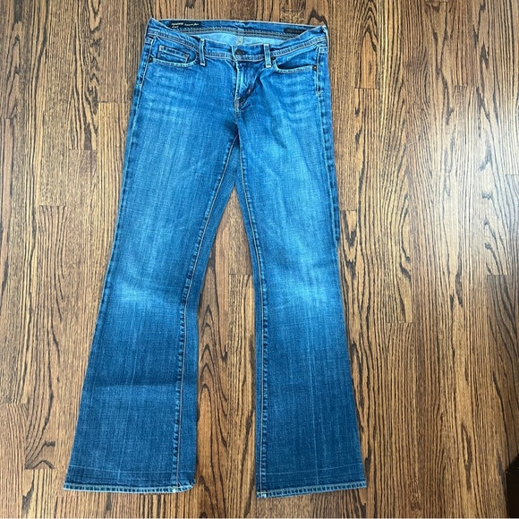 CITIZENS OF HUMANITY COH 90s STYLE INGRID LOW WAIST FLARE JEANS, size 30 - Picture 3 of 9